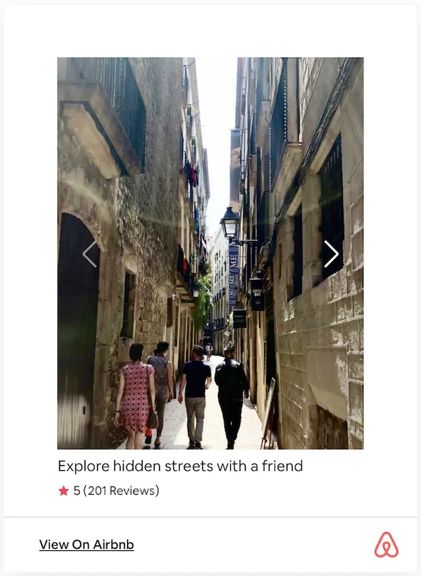 Best AirBnB Walking Tour Barcelona